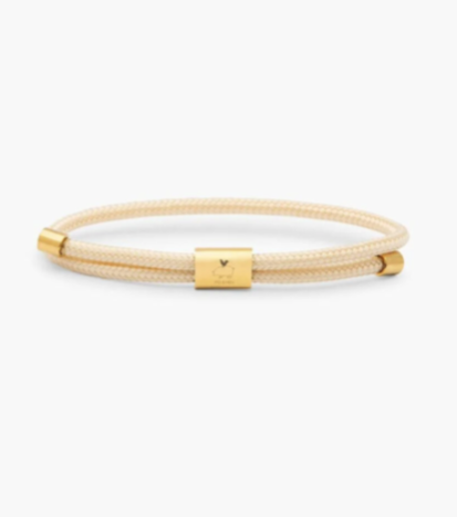 Lewis Ivory - Gold Bracelet