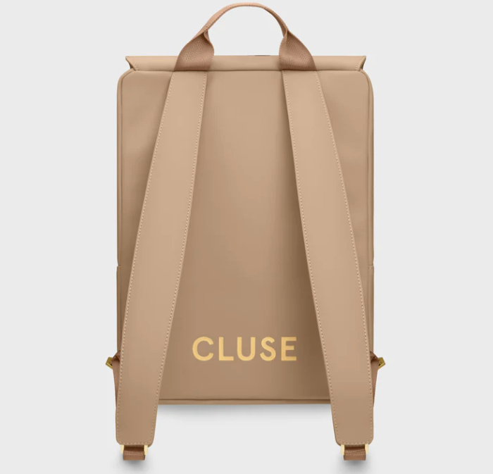 Cluse Backpack Almond, Gold Colour
