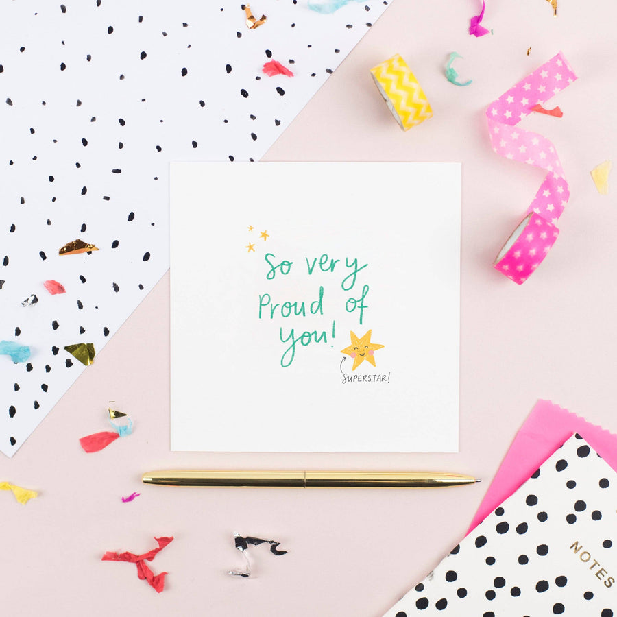 SO VERY PROUD OF YOU! Greeting Card
