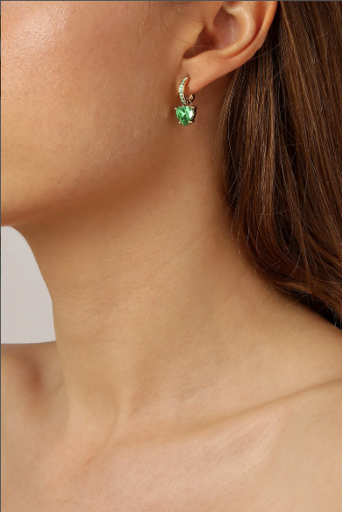 Nina SG Green Earrings