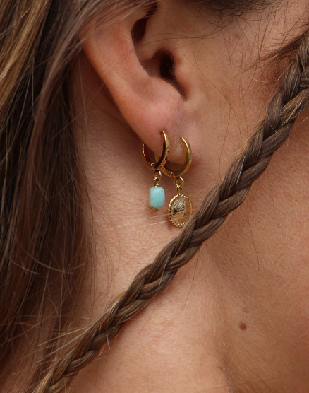 Ava - Labadorite Earrings