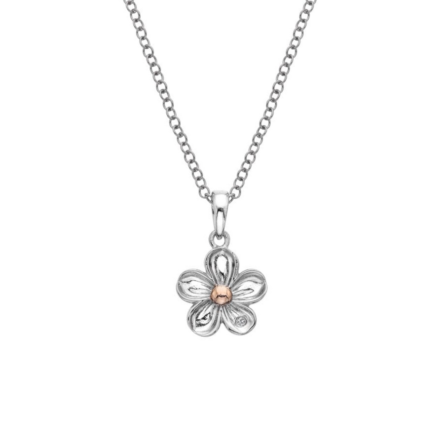 Forget Me Not Flower Necklace