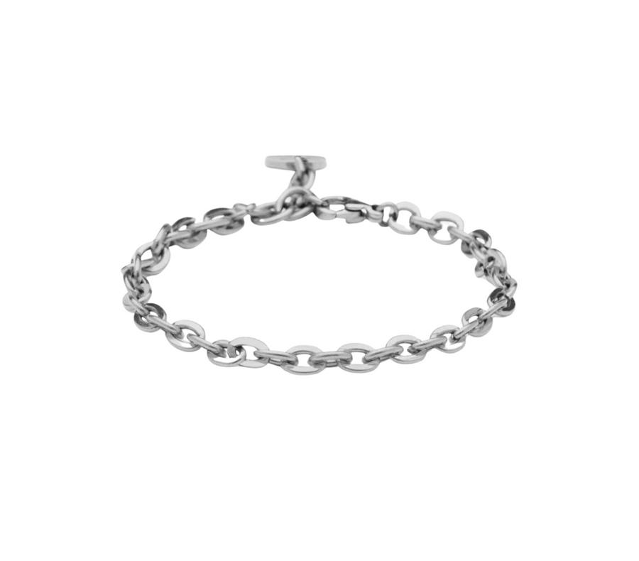 Amelia Silver Chain Bracelet
